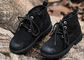 O zíper à moda do lado do laço-Acima das botas das sapatas das crianças das botas de neve do inverno calça 23-30