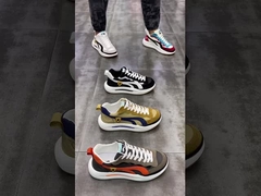 Calçados desportivos resistentes ao desgaste e calçados de uso casual