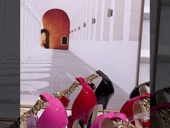 Mulheres Sandais de Salto Alto Ultra Alto Pico Fino Salto Alto Sapatos de Mulheres da Moda